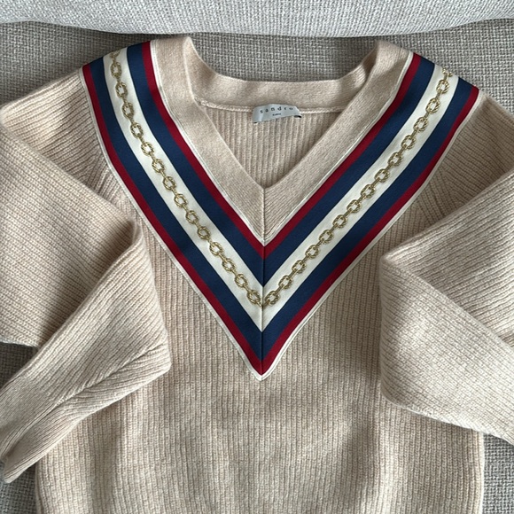 Gifts for Her 🎁 🇫🇷✨Sandro Size 0 Sweater - Picture 6 of 16